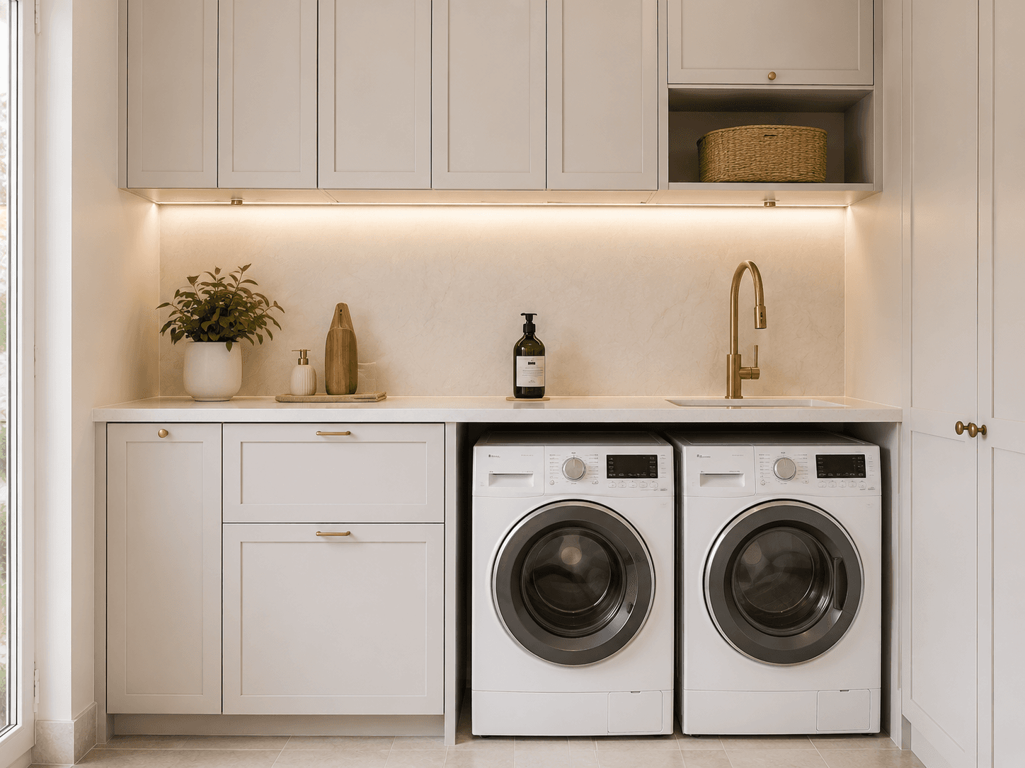 Laundry renovation by H2 Bathrooms